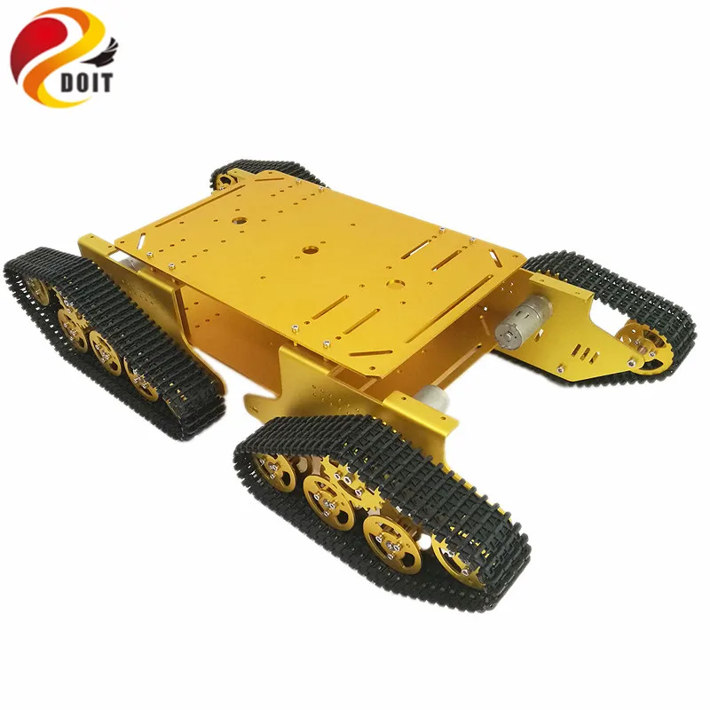 Игрушечный робот DOIT Caeser TD900 4WD гусеничный металлический робот-бак умный