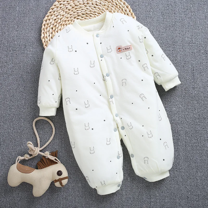 2020 модная одежда для новорожденных девочек Осень зима комбинезон маленьких