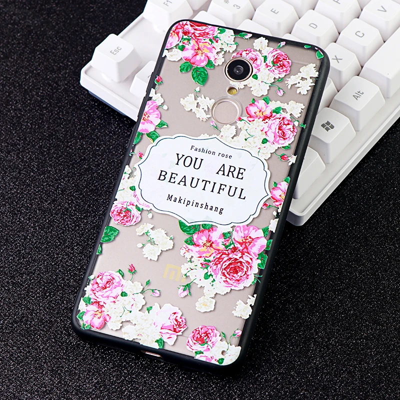 Love Culture Phone Case for Redmi 4 5 6 Note X A Plus Pro A2 Crane Printed Cases Soft Silicone Fitted Covers Accessories |