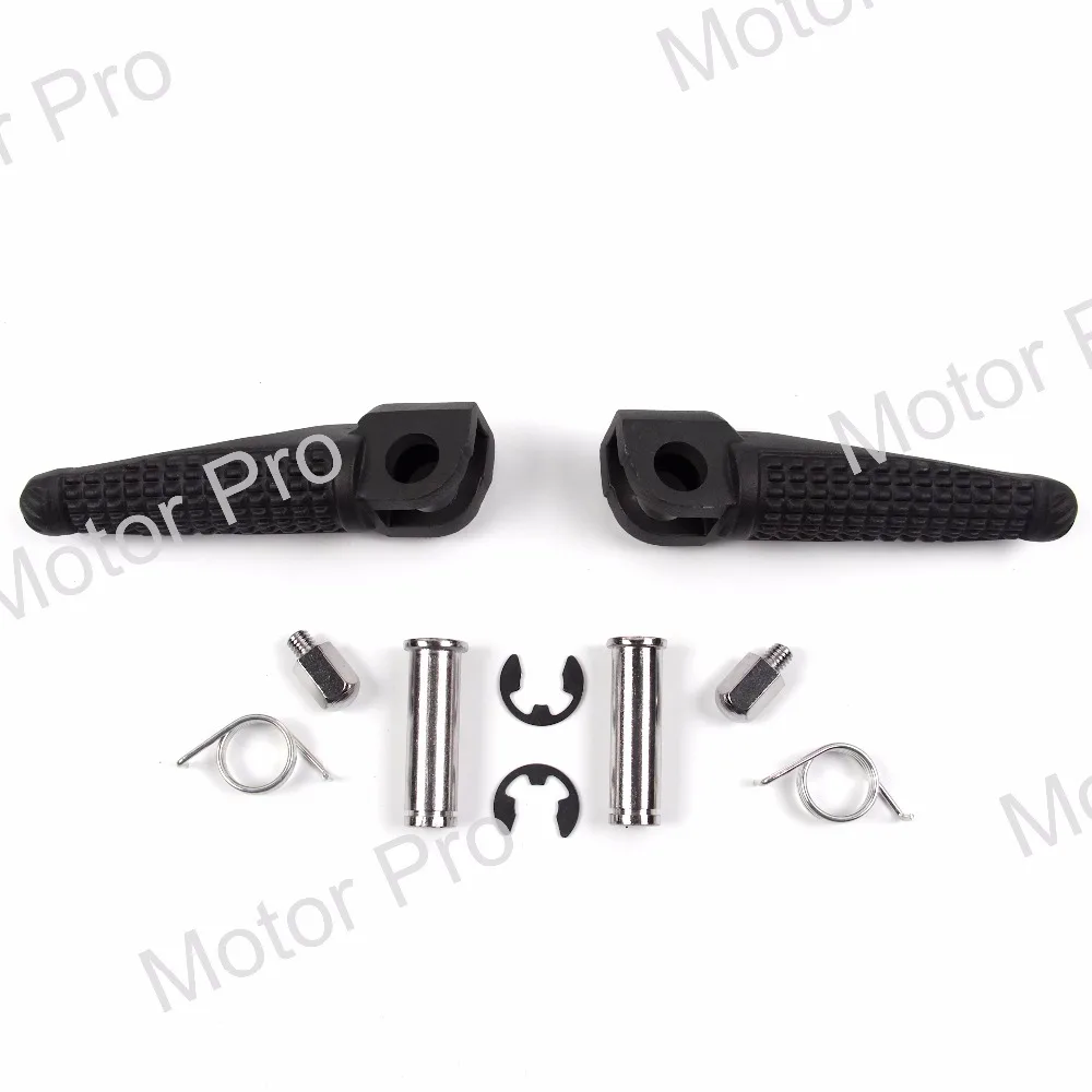 

Передние Подножки для Kawasaki ZZR 1200 2000 2001 2002 2003, подножки для всадника, скобы для педали, Мотоциклетные аксессуары ZZR1200, черные