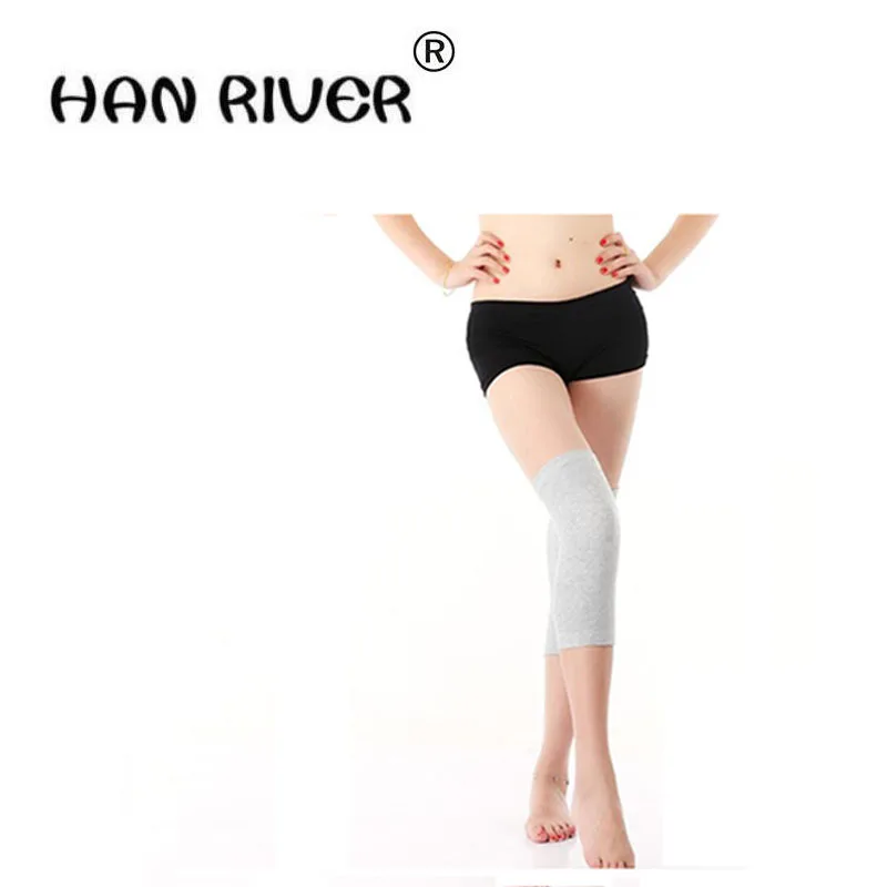 HANRIVER Chun xia, thin knee antiskid hip breathable cotton bamboo charcoal knee joint set of legs