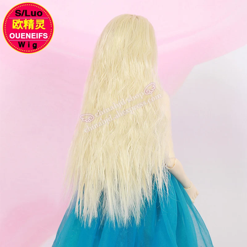 Парик для куклы BJD 1/4 bjd sd Размер 4 5 6 дюймов высокая температура Детские волосы