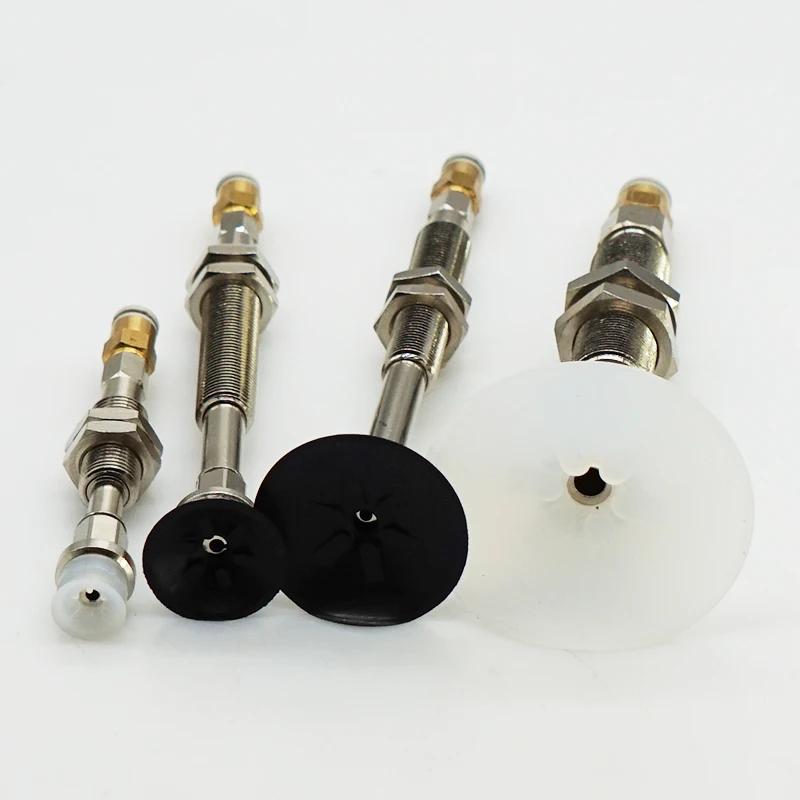 

ZPT13CNJ/ZPT13CSJ10/20/30/40/50-04/06-A10 Flat with Rib Industrial Vacuum Sucker Mechanical nozzleVacuum Pad ZPT13CNJ-06-A10