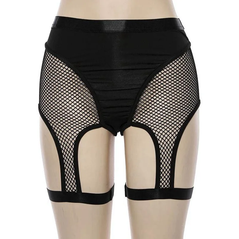 Asia Size XL Сетчатые шорты, женские трусы, трусики, подтяжки, нижнее белье, подвязки, нижнее белье CLL9204 - Цвет: Asia Size XL