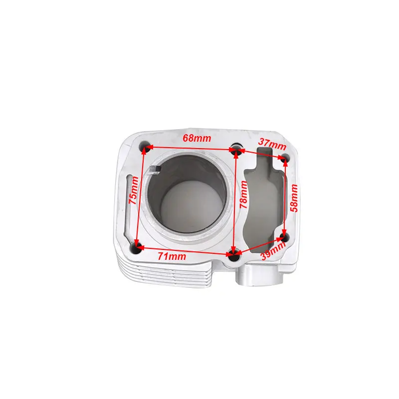 Высокое качество мотоцикл цилиндр комплект для Honda CBF125 SDH125-51 SDH125-51A WH125-7 WH125-8 KVX