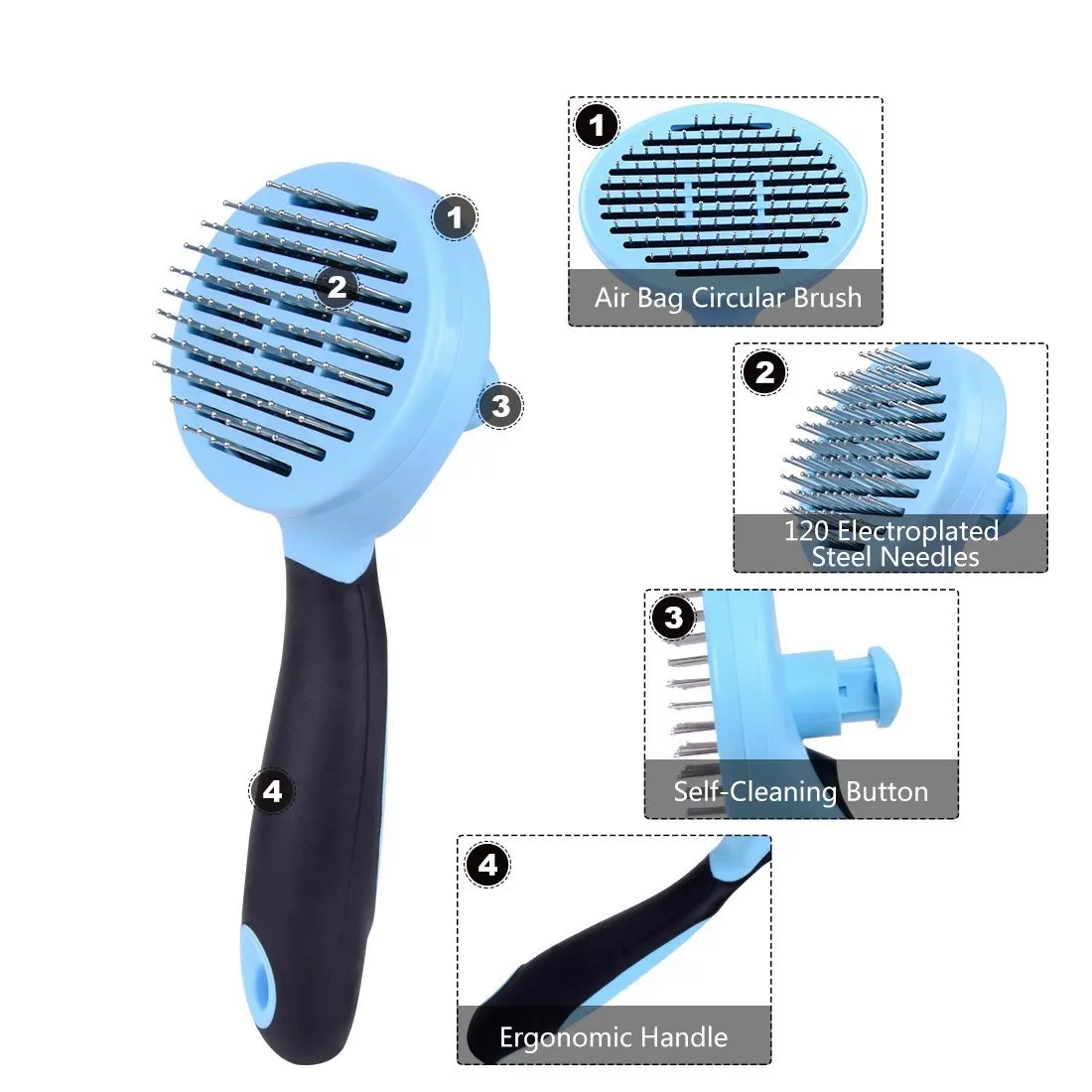 Профессиональная расческа для ухода за собаками удаления запутанных ковриков