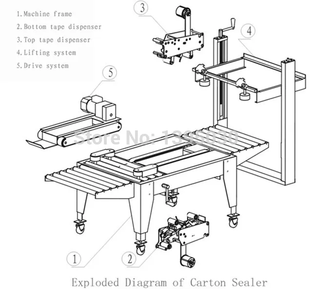 Устройство для запечатывания ленты 220 В 180 Вт 1 шт.|machine machine|machine manualmachine case |