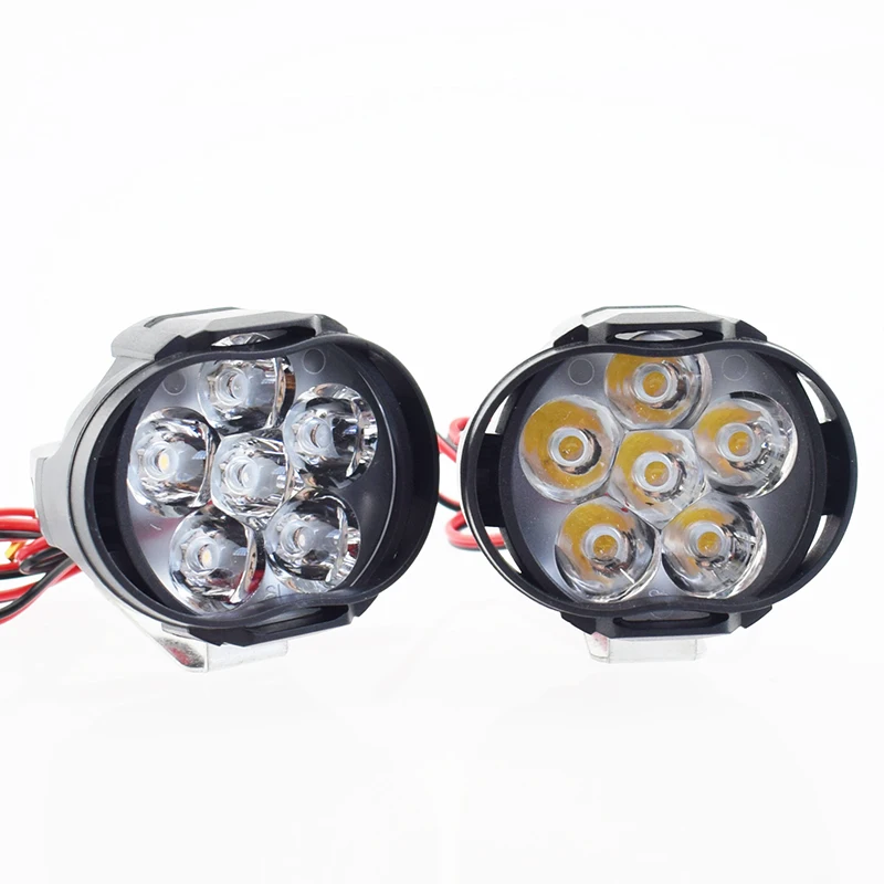 Мотоцикл светодиодный фар вспомогательный дальнего света рабочий свет 12V 6500k