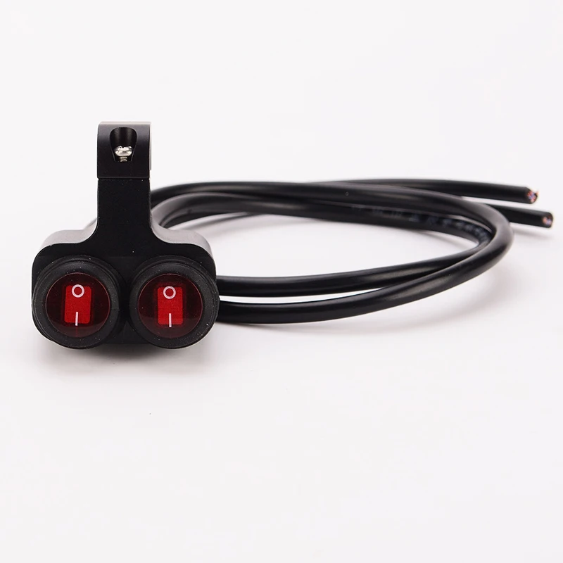 Универсальный CNC алюминиевый сплав мотоциклетный клавишный переключатель