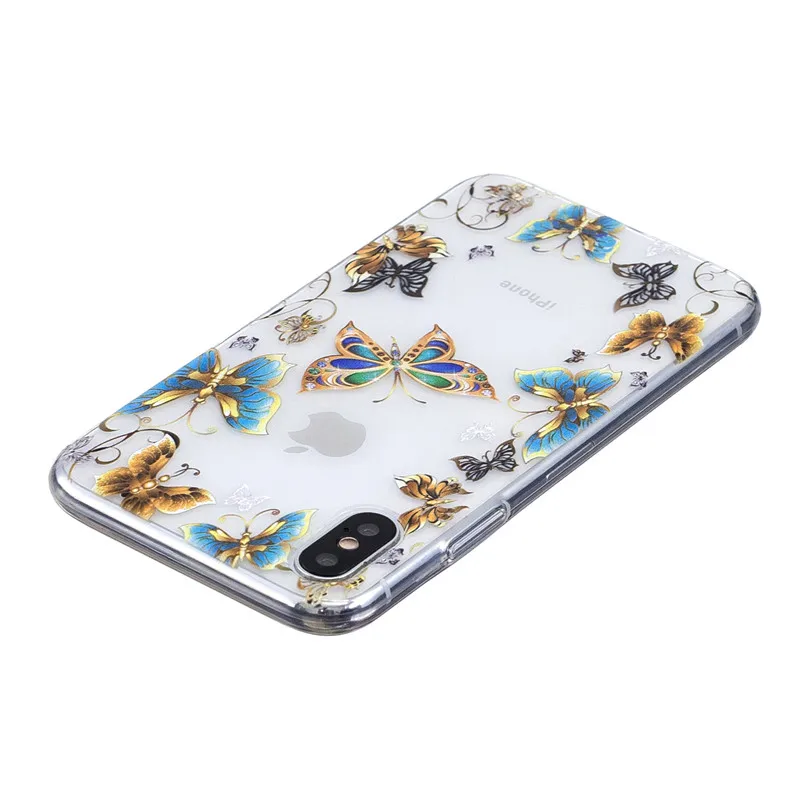 FLYKYLIN Silicone Case on for Coque iPhone 7 cases 5 5S 5SE 6 6S 6Plus 7Plus 8 8Plus Cover Soft TPU Capa Fundas |