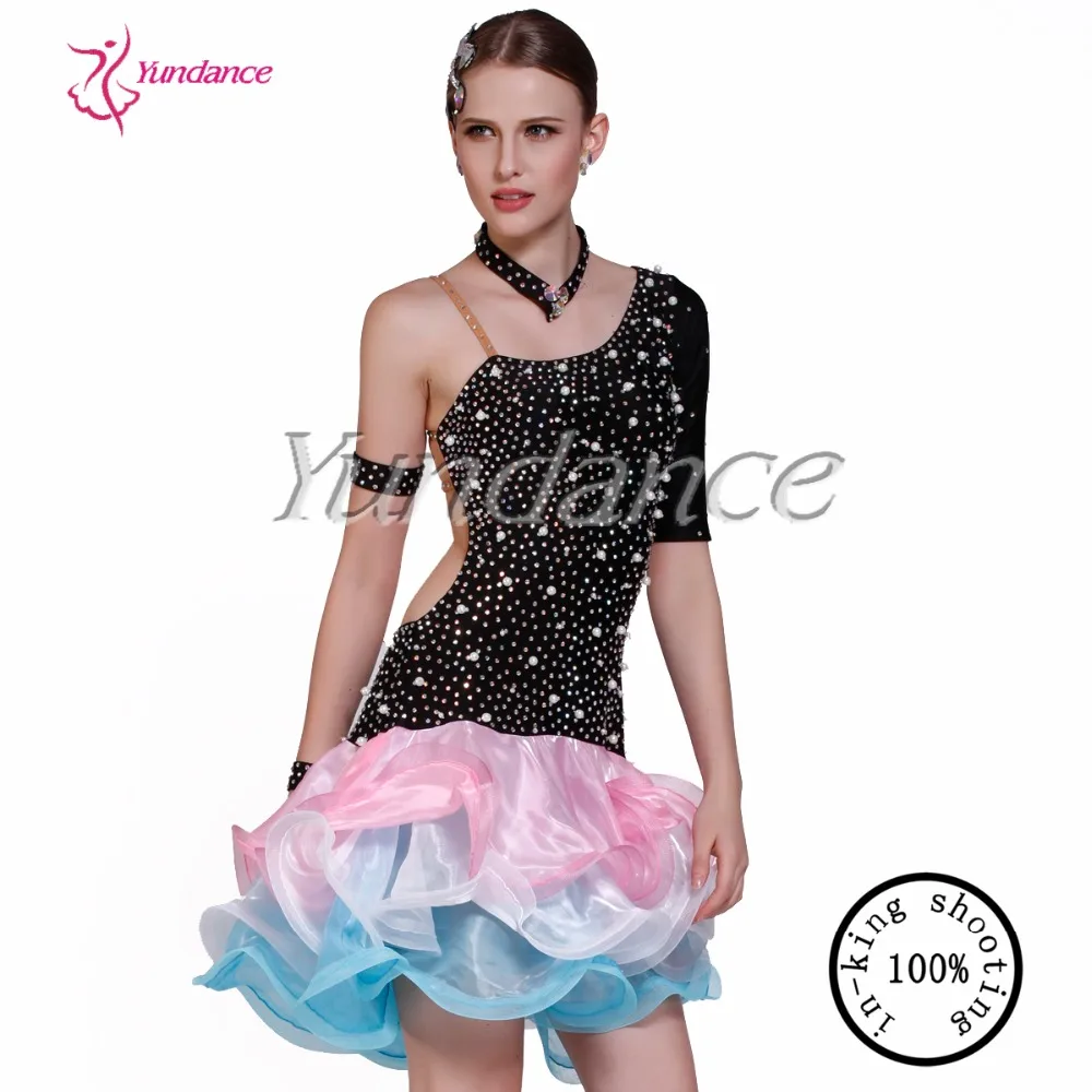 

salsa latin dance dress competition dress L-1333
