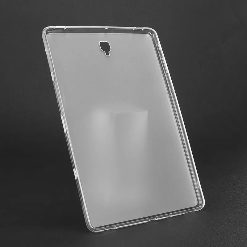 Тонкий мягкий силиконовый чехол накладка для Samsung Galaxy Tab S4 10 5 2018 T830 T835 SM прозрачный