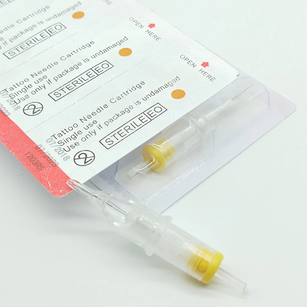 Qink 10 шт. картридж игл для татуажа макпуп реортные инструменты 3/5/7/9/11/13/15 RS #12 0 35 мм