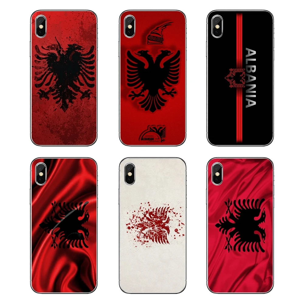 Ретро AL Albania Grunge Flag eagle Pattern для Xiaomi Redmi 4X S2 3S Note 3 4 5 6 6A Por Pocophone F1 Mi силиконовые чехлы |