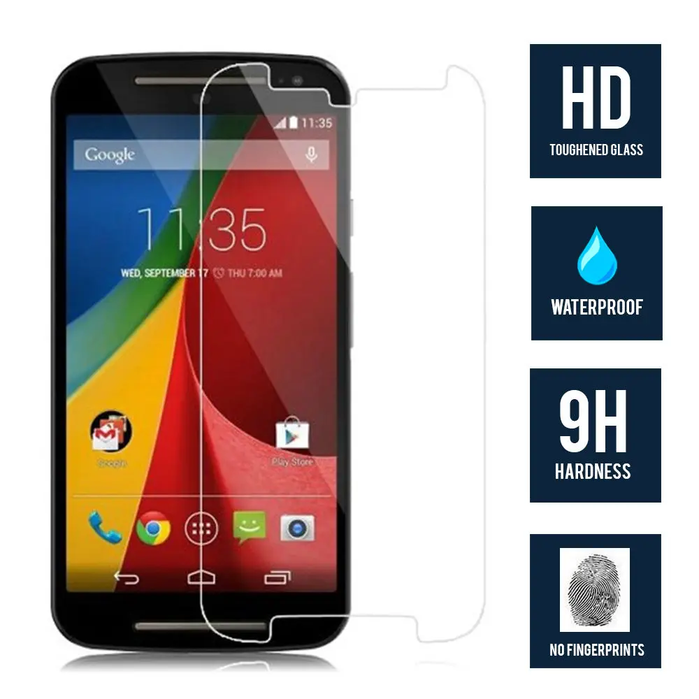 Премиум Закаленное стекло Защитная пленка для Motorola Moto G5 G4 Plus Play X Force Style X2 G 2nd 3rd Gen G2