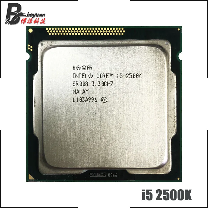 Четырехъядерный процессор Intel Core i5-2500K i5 2500K 3 ГГц 6M 95W LGA 1155 | Компьютеры и офис