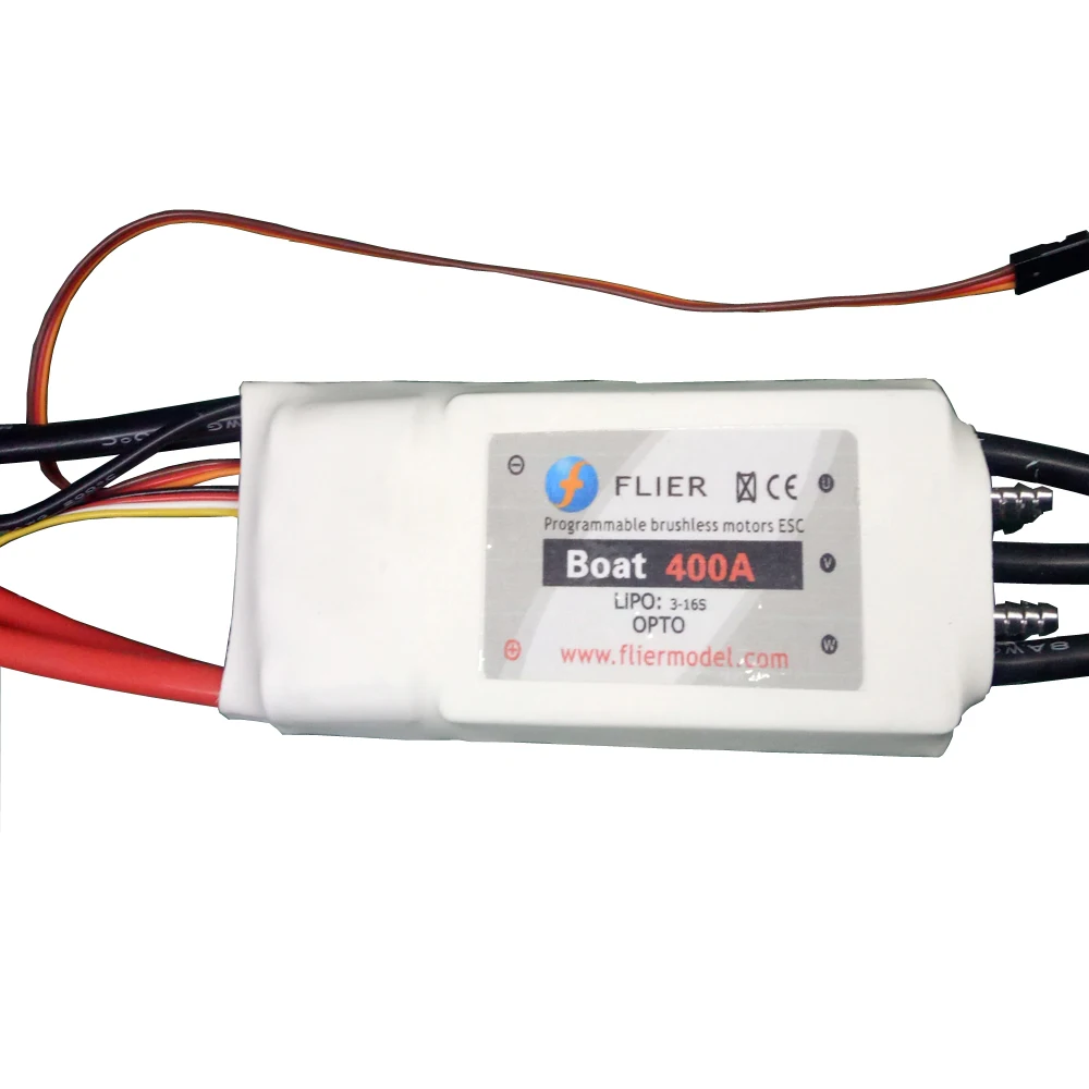 Флиер 3-16s Супер HV контроллер 400A ESC для морских с программным ящиком