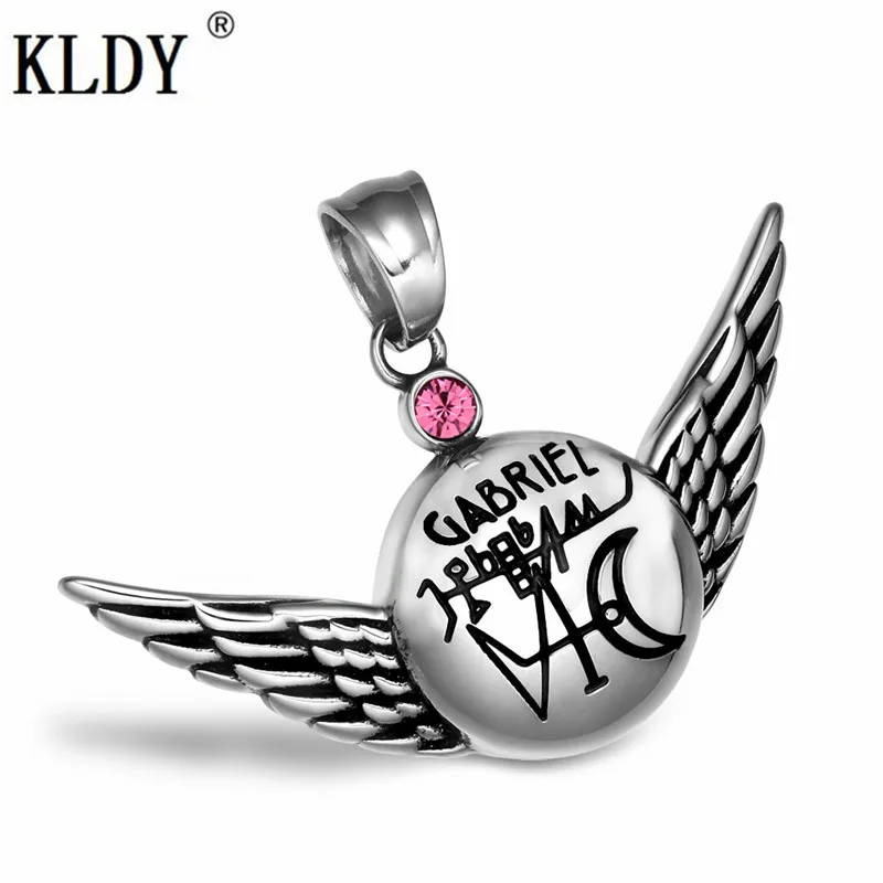 KLDY Подвески с розовым кристаллом подвески бижутерия серии Archangel Gabriel волшебный