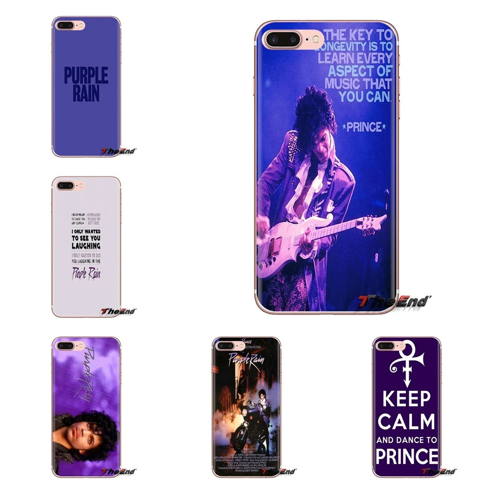 best songs Purple Rain Prince For Xiaomi Redmi 4A S2 Note 3 3S 4 4X 5 Plus 6 7 6A Pro Pocophone F1 Soft Transparent Shell Covers |