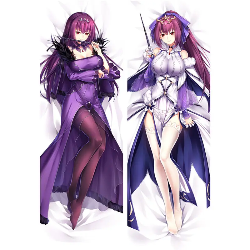 Аниме fate/stay night наволочки Fate/Grand заказ/Zero Sexy 3D двухстороннее постельное белье обнимающее тело наволочка на заказ FT07A - Цвет: Polyester