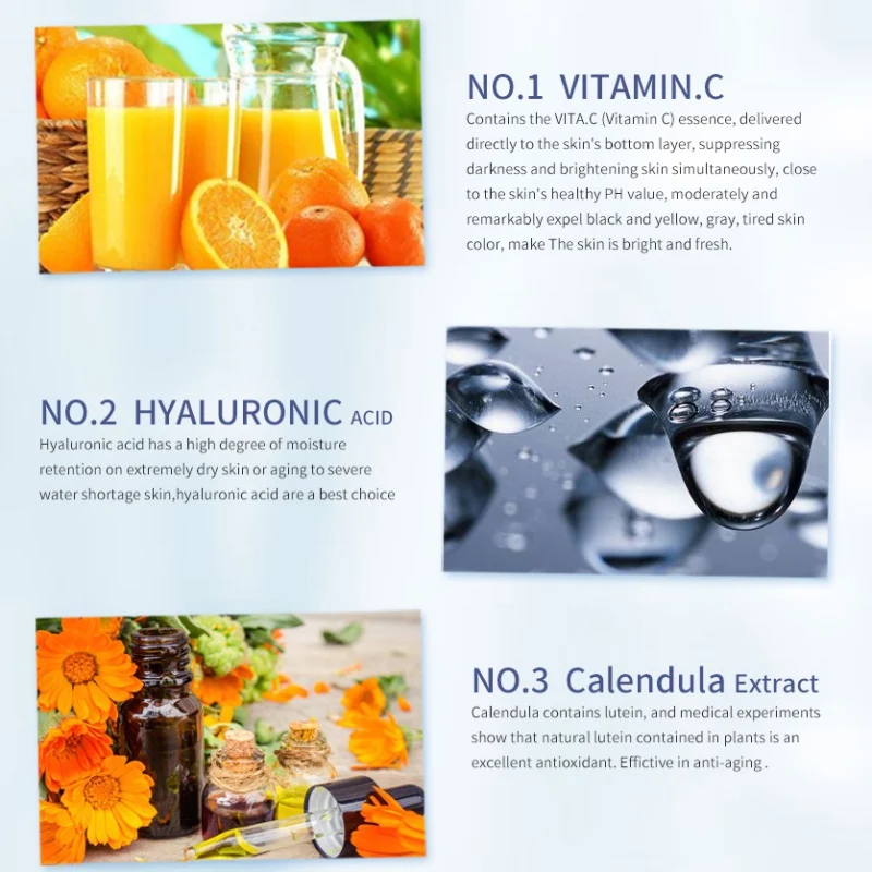 1 шт. маска витамина С осветление отбеливание против старения разглаживает