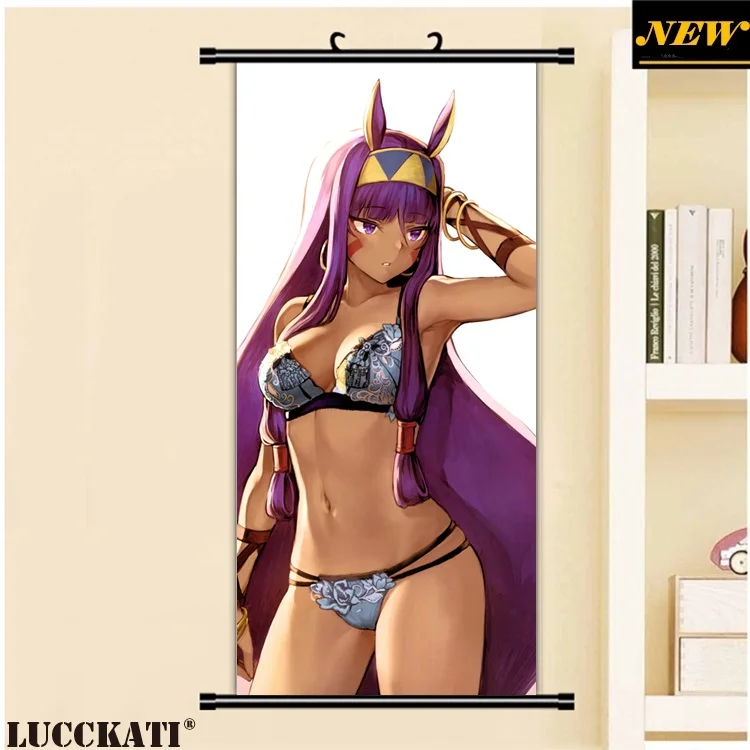 45X95 см Fate grand order Fate/go Fgo Сексуальная лоли каплей мультфильм аниме Настенная картина плакат прокрутки Ткань Холст Живопись 7 - Цвет: M