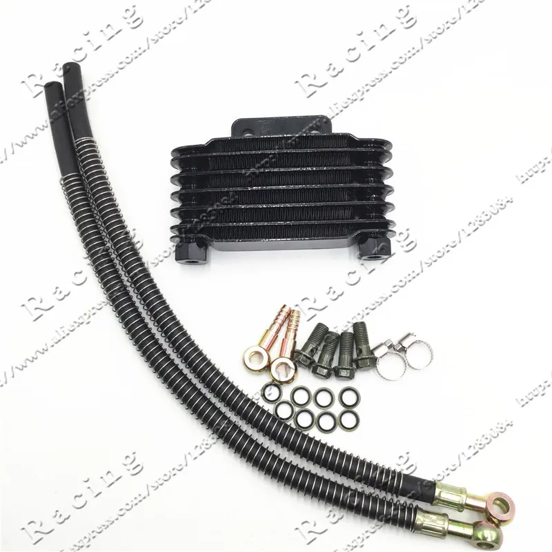 Маслоохладитель Kayo ESB маслоохладитель радиатор грязевой питбайк гоночный