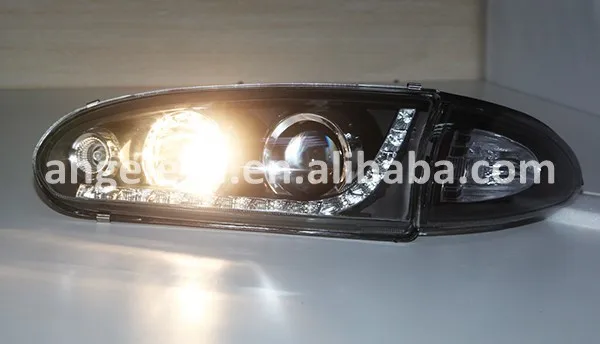 1992 год для Proton Wira светодиодный Head Lamp Black Houing YZ | Автомобили и мотоциклы