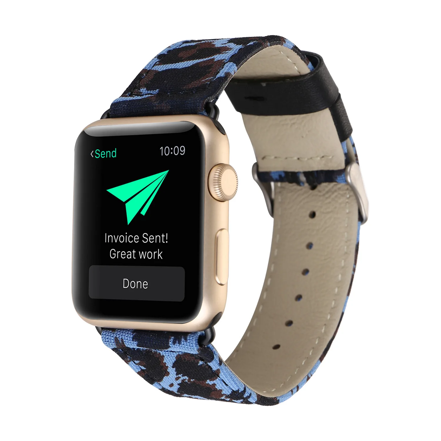 Новинка 2018 Леопардовый ремешок для телефона Apple Watch Iwatch 5 4 3 2 42 мм/38 мм | Наручные
