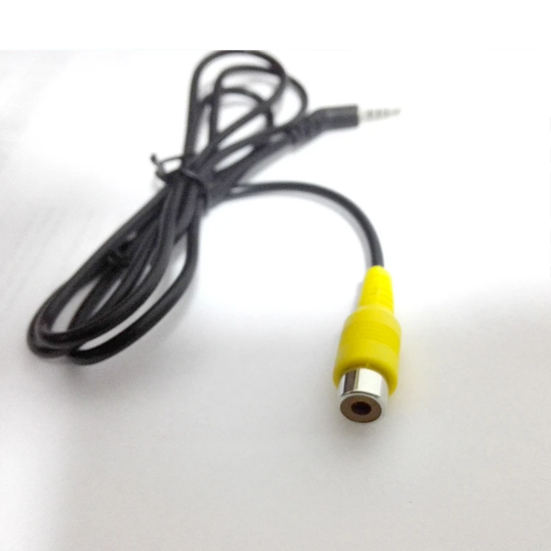 Aux 2 5 мм AV-in-RCA Женский конвертер для GPS планшета резервная камера 4-полюсный av-in