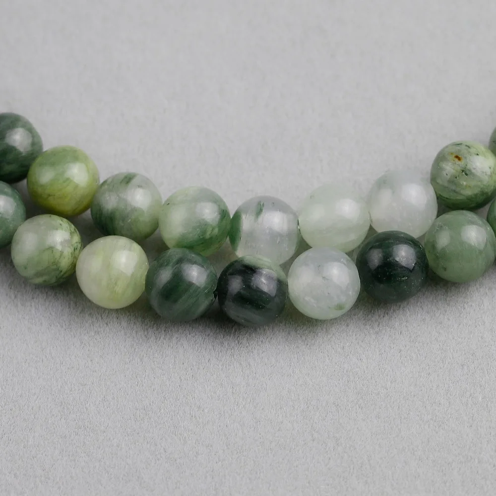 Женский браслет из натуральной зеленой соломы с ониксом 108 Mala подвеска Будды