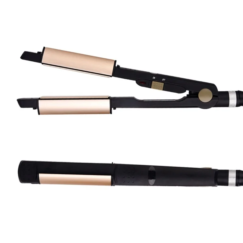 NOVUS Professional Electric Straightening Iron Hair Curling Ceramic Curler 2 in 1 Straightener Flat Styling | Красота и здоровье