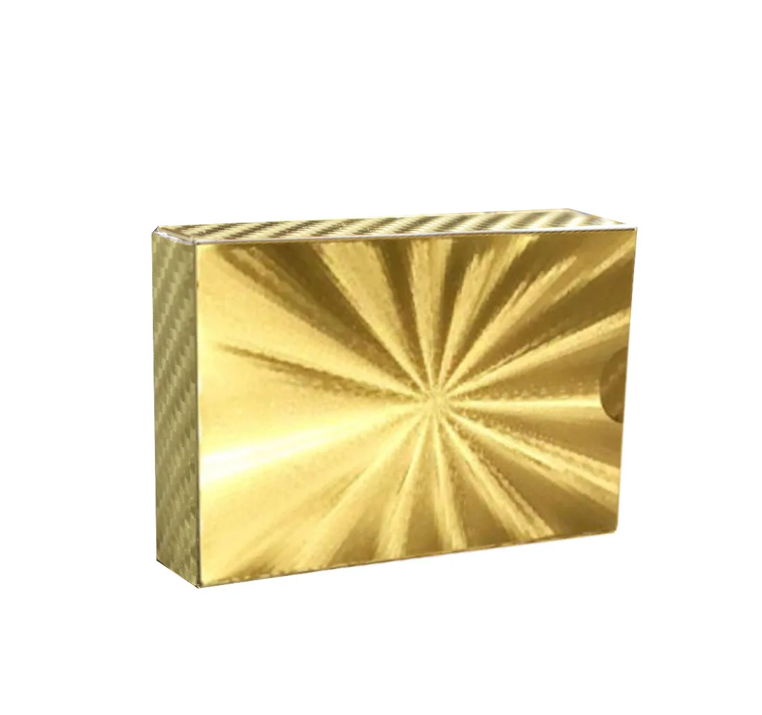 style 15 Новогодний сувенир подарки 500 евро 24k позолоченные игральные карты для друга Забавный индивидуальный подарок - Цвет: style 15