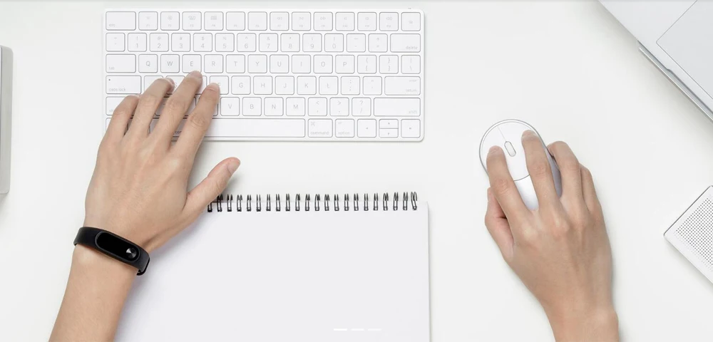 Original Xiaomi Mouse Portable Optical Wireless Bluetooth Mouse 4.0 RF 2.4GHz Dual Mode Connect for Laptop pc