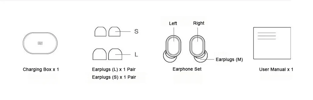 Xiao mi Red mi Airdots TWS mi True беспроводные Bluetooth наушники стерео бас Bluetooth 5,0 с mi c Handsfree Наушники управление AI