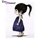 Алмазная краска Ever Instant DIY 5D маленькая милая девочка Алмазная краска полностью квадратные сверла принцесса Малыш для детской комнаты ASF1019