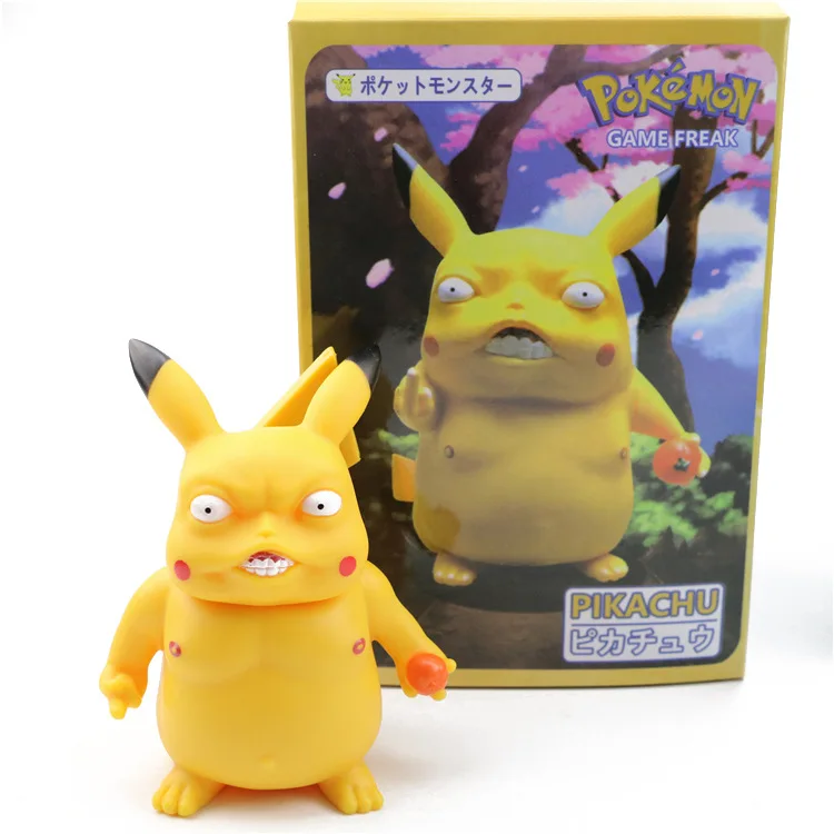 13 см ПВХ Bulbasaur Mewtwo wreched Spoof серия игрушка кукла модель милый горячий новый