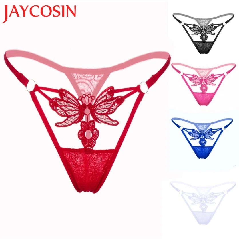 JAYCOSIN 2018 женское сексуальное кружевное нижнее белье с низкой талией стринги