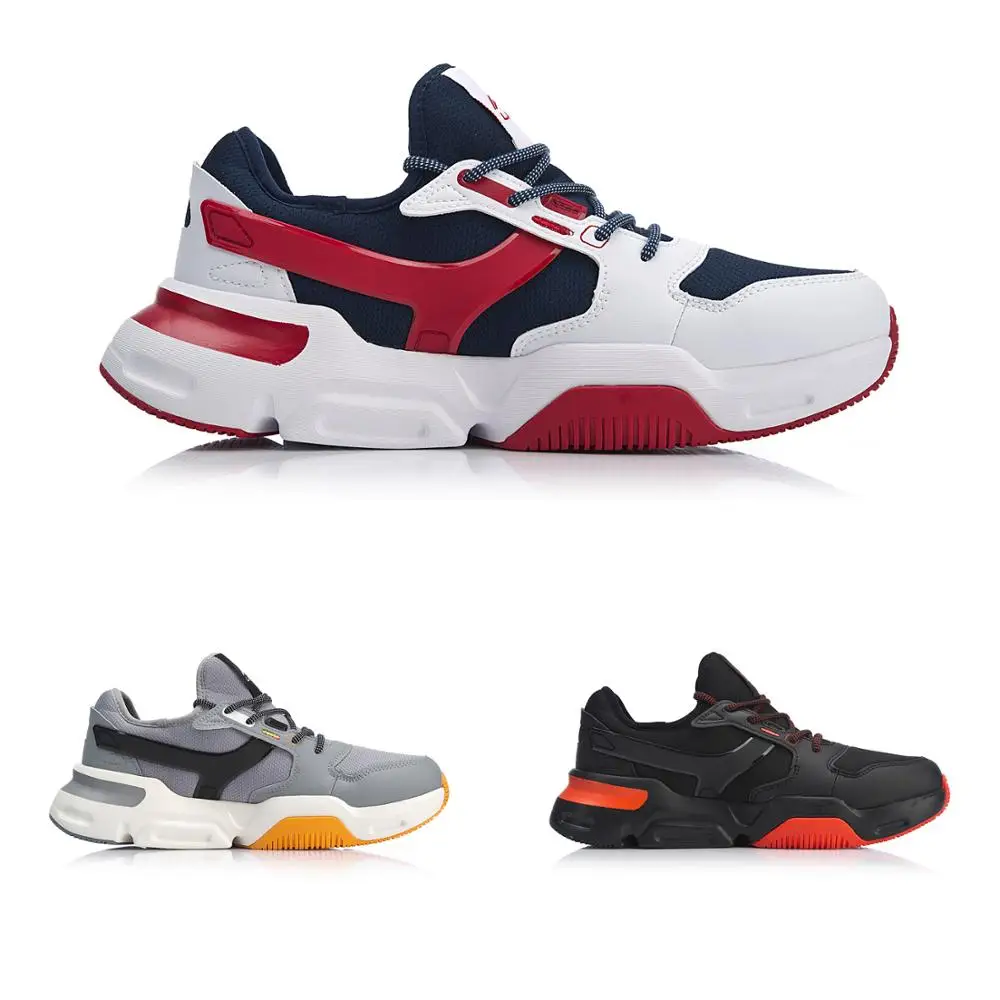 Li Ning/Мужская классическая обувь для отдыха удобная спортивная с поддерживающей