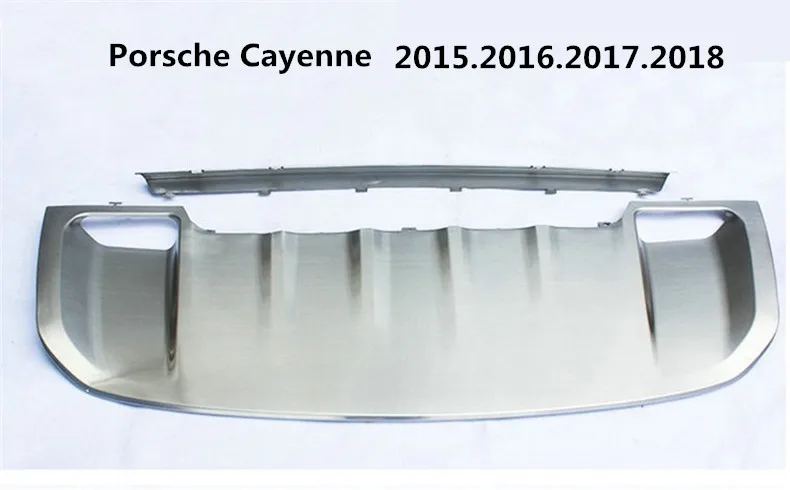 Защитная пластина переднего и заднего бампера для Porsche Cayenne 2011 2017
