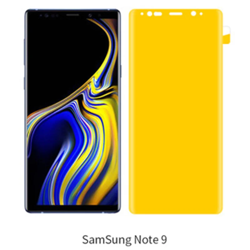 Пленка из мягкого ТПУ Гидрогелевая мембрана чехол полное покрытие для samsung S10 S9 S8