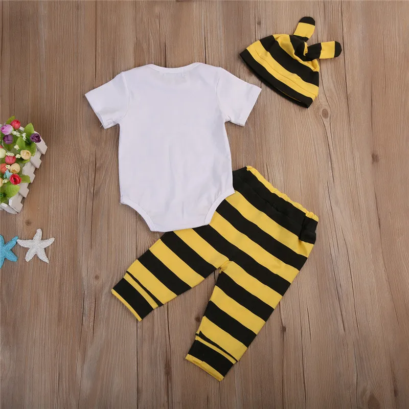 Комплект одежды pudcoco для новорожденных мальчиков и девочек детский хлопковый