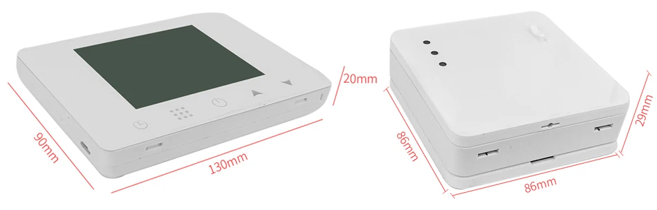 WiFi& RF Wireless Room Thermostat Gas Boiler/Water Floor Heating Smart Temperature Controller Remote Control Alexa Google Home