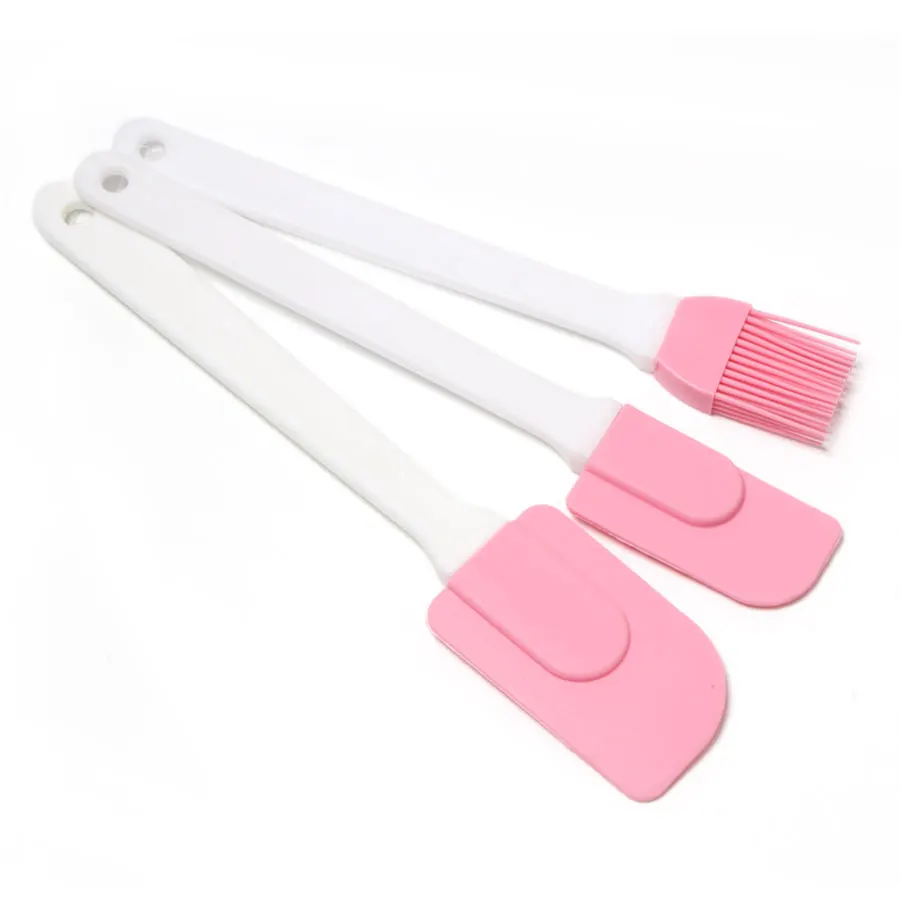 Пищевая Оценка 3 шт./компл. силиконовый крем шпатель щетка Лопата для теста