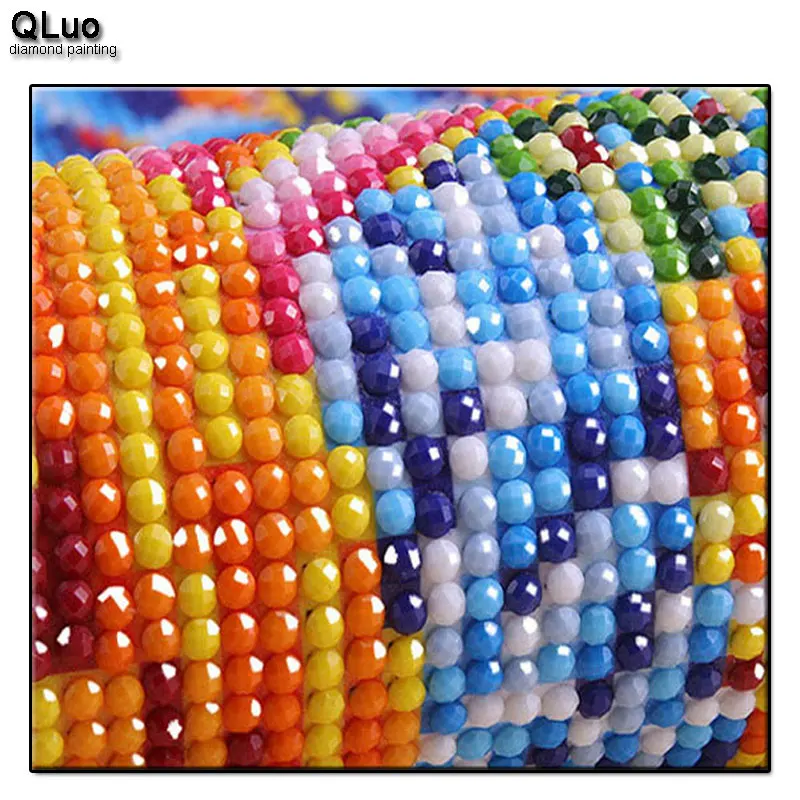 QLuo рождество декор для дома алмазная вышивка по фото цветы распродажа мозаика