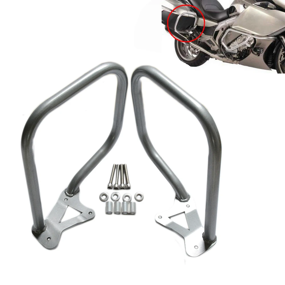 

Задний протектор для BMW K1600GTL 2011 2012 2013 2014 серебро