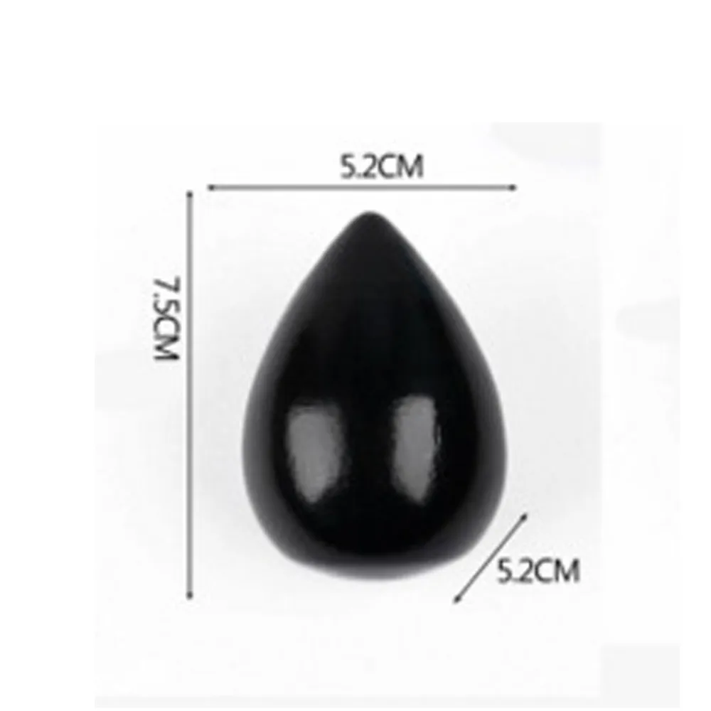 Creative Kitchen bathroom room hook 1 Pcs Wood Wall Hanger Chic Water Drop Bathroom Door Coat Hat Single Hook Holde