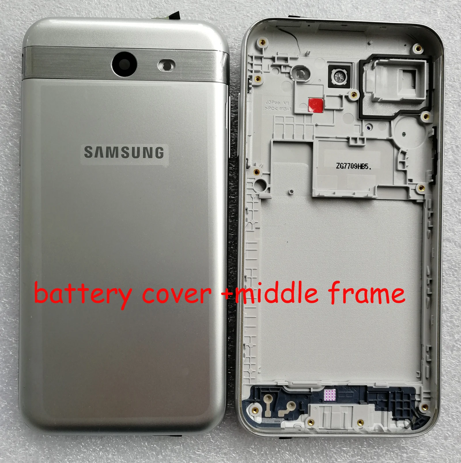Shyueda для samsung J3 Emerge J327P AMP простое число 2 J327A J3 Eclipse J327V J327T задняя дверь корпус батарея Крышка+ рамка