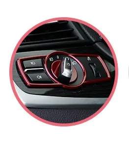 ABS внутренняя глава выключатель света чехол накладка для BMW 5 серии GT f07 2010-2015 3 шт. |
