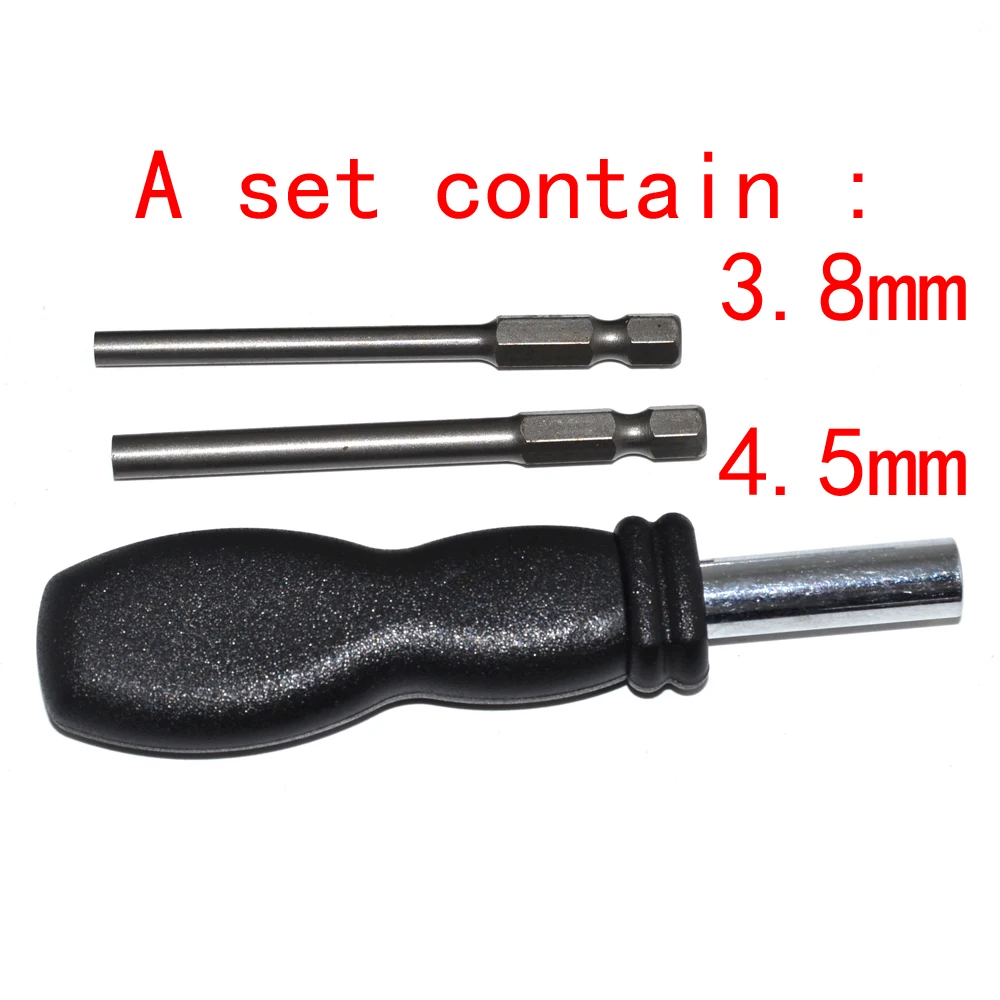 

3.8mm and 4.5mm Screwdriver Bit Screw Driver GameBit with Handle for SNES N GC for N64